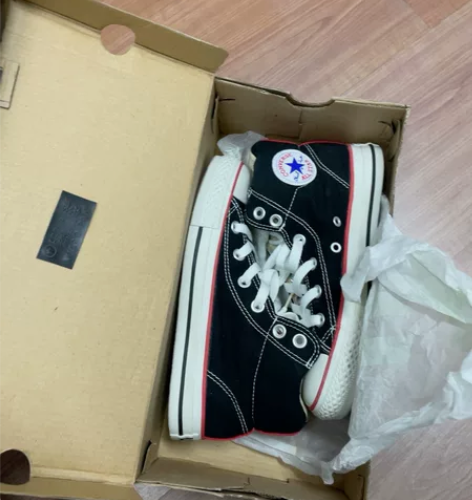 匡威高帮女鞋converse 基本全新，3...