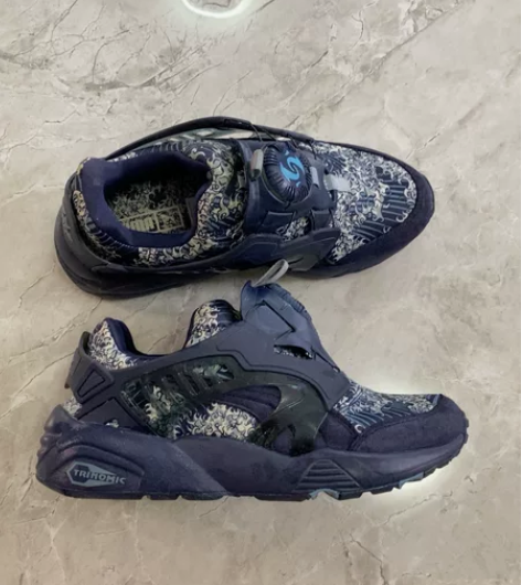 puma disc blaze低帮女鞋飞碟...