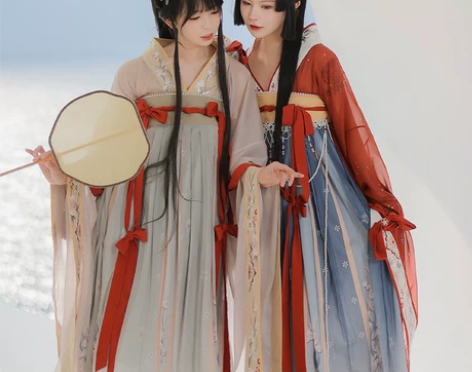 涂七七【云梦月】原创魏晋制南北朝汉服女大袖...