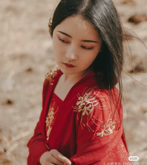 |司南阁| 原创正品 汉服 大红绣花对襟襦...