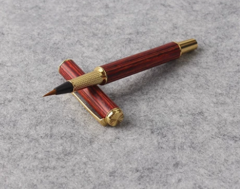 钢笔式毛笔 狼毫小楷毛笔 行囊小楷签字笔 ...