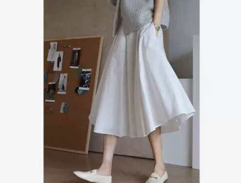 绯色自制 澳洲进口高支纯棉 百褶裙女夏设计...