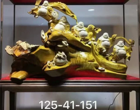 根雕木雕厂家崖柏花梨关公佛像山水花鸟摆件