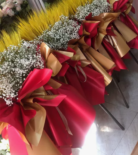 大麦满天星开业花篮一对 感兴趣的话点“我想...