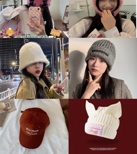 全新 帽子 棒球帽 毛绒帽 1顶不包邮 2...