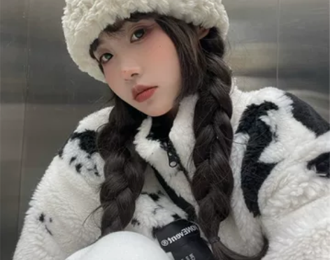 【圆脸戴真香】冬天御寒保暖显脸小护耳针织帽...