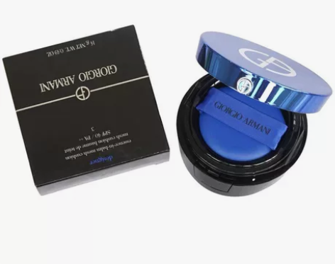 全新Armani/阿玛尼大师造型轻垫粉底蓝...