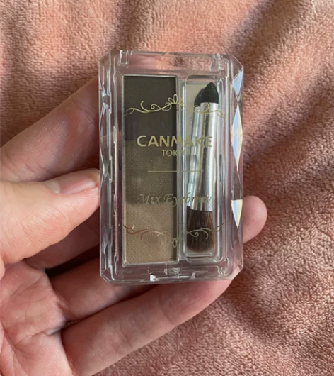 CANMAKE/井田日本自然三色眉粉女不脱...