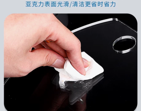 调色盘 国画调色盘调色碟肌理画大号小号椭圆...