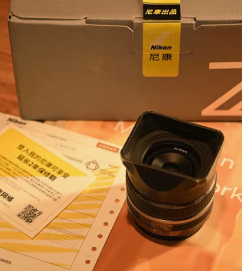 尼康z28F2.8套机zfc的镜头 所以没...