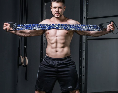 【狂欢价】拉力器扩胸器男多功能家用臂力器臂...