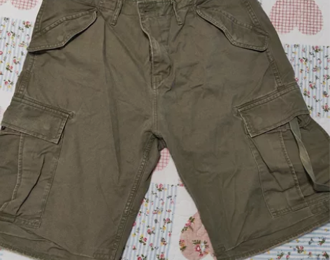 男士工装短裤，L码，适合身高175～180...