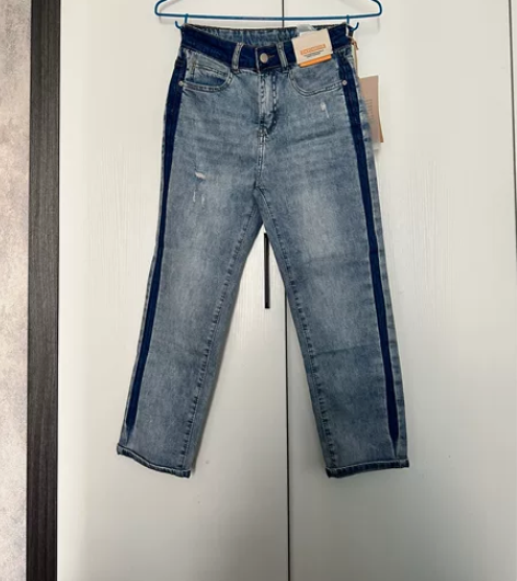 全新春夏款牛仔裤,s码,腰围66,裤长86...