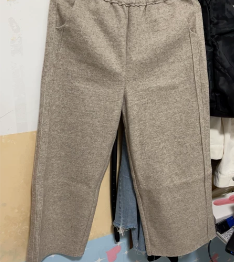 羊毛阔腿裤冬季,全新未下水 感兴趣的话点“...