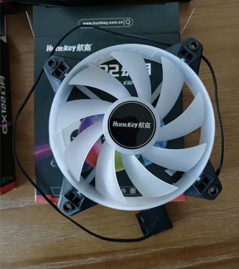 航嘉GX122幻月 冰蓝 电脑机箱风扇 1...