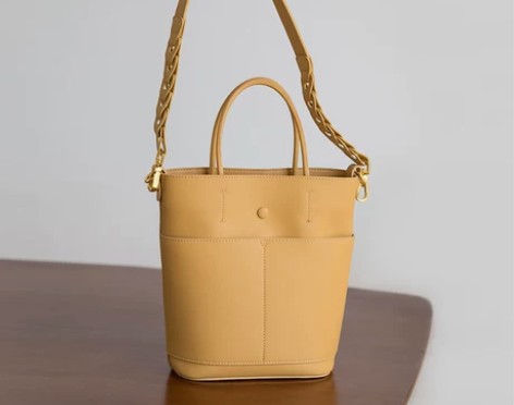 手提包女春款水桶包2021年新款潮质感单肩...