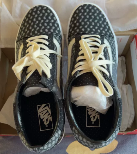 vans腰果花系列男鞋，43码，全新未穿，...