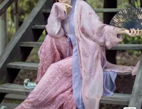 司南阁 元夕 宋制汉服褙子 古装汉元素女装...
