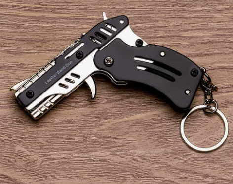 网红皮筋枪连发威力超大可折叠弹弓大号连射儿...