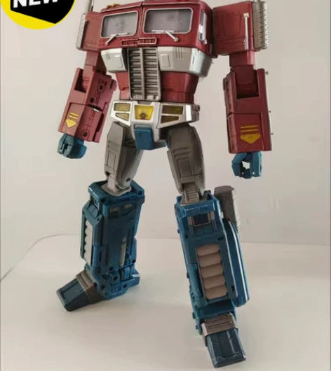 威将mpp10战损版擎天柱变形金刚模型带地...