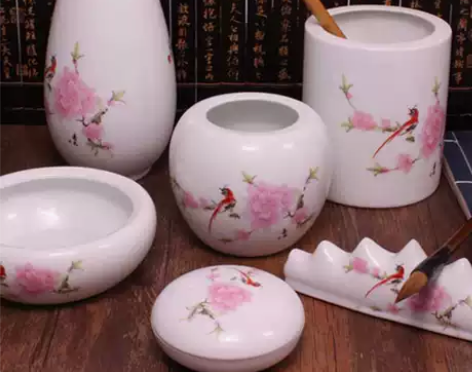 正品成竹堂毛笔用品用具初学者笔洗