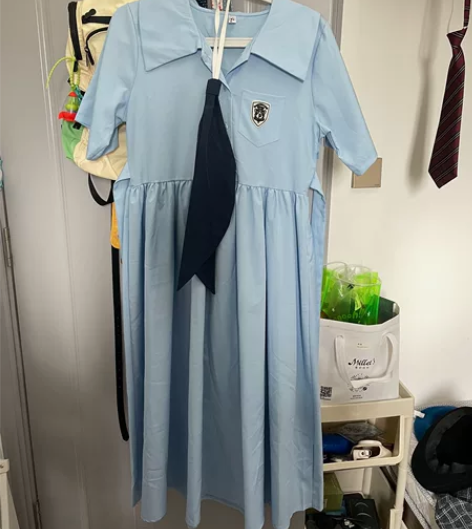 学院风裙子，复古显瘦大码翻领衬衫裙 感兴趣...