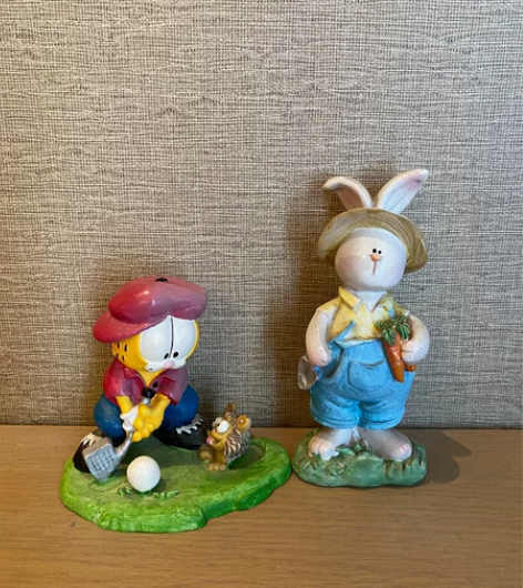 小兔子 摆件 （加菲猫没有啦） 单个价格1...