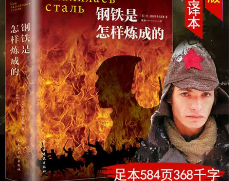 584页 钢铁是怎样炼成的 八年级上册也遇...