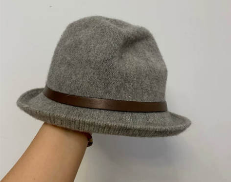 春秋款小礼帽， 只戴过2-3次.忘了啥牌子