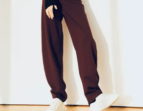 力荐！秋冬2020款加绒阔腿裤女高腰镰刀裤...