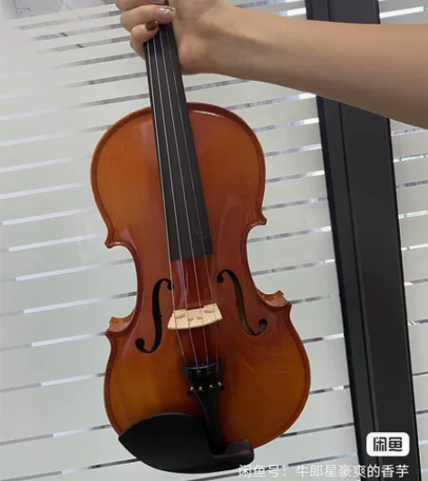 实木手工小提琴，原价在3000左右。音色非...