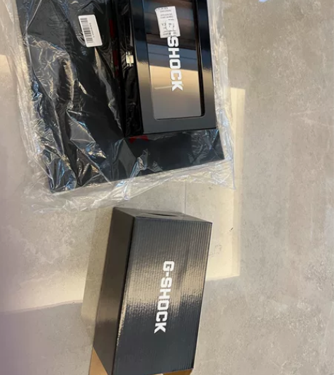 全新卡西欧G-SHOCK表盒，官方正品礼物...