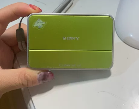 Sony/索尼 DSC-T2绿色小方块 像...