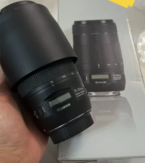 98新佳能单反70-300 f4-5.6 ...