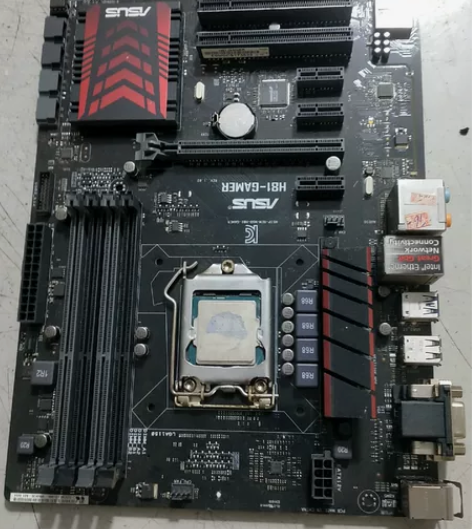 h华硕h81-gaming主板拆机主板包好...