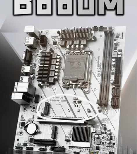 精粤B660M-VDH主板DDR4支持12...