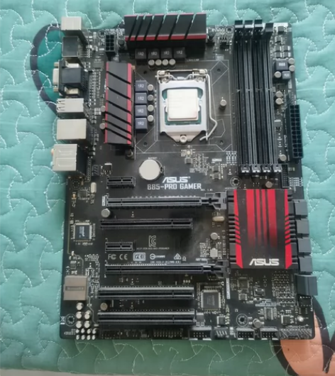 华硕B85 progamer 拆机主板 ...