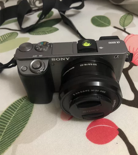 自用sony索尼a6000。半画幅微单经典...