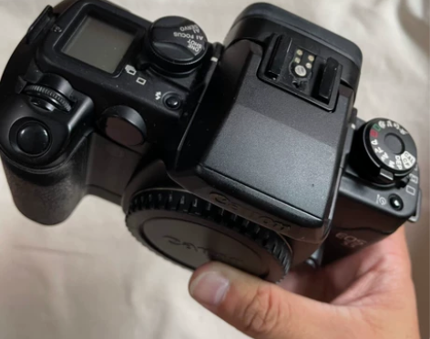 佳能胶片单反eos55，带眼控对焦系统，三...