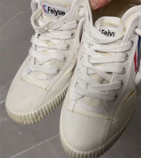 飞跃帆布鞋女码225mm 买给我妈跑步机跑...