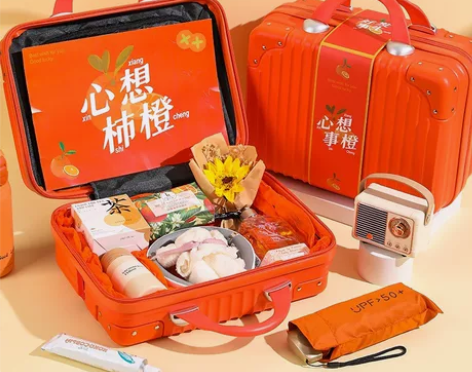 生日礼物手提箱礼盒送女生高档的礼品实用创意...