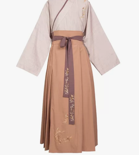 重回汉唐魏晋南北朝制汉服（褂子+百褶裙） ...