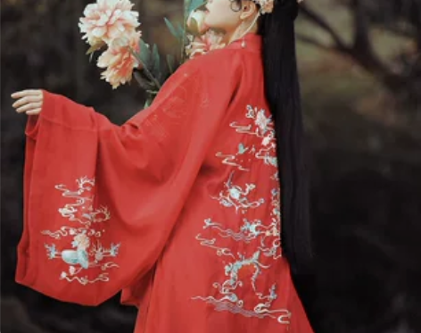 兰若庭汉服 花嫁 花神 齐胸、大袖、上衣全...