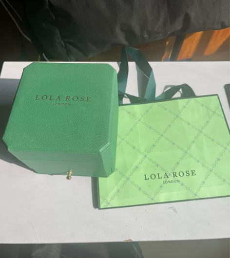 Lola Rose罗拉玫瑰 小绿表手表女时...