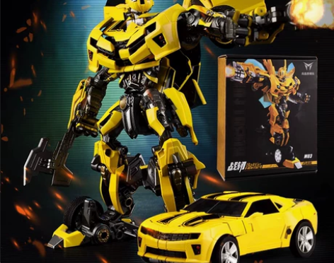 新品爆款 变形玩具M03战刃大黄蜂合金汽