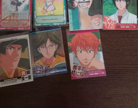 正版 网球王子周边 相卡 收藏卡图一图二全...