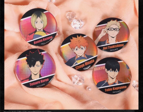 星河动漫 排球少年正版 双闪镭射变色 马口...