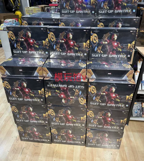 现货直发正版中动钢铁侠拆甲台+mk4套装 ...