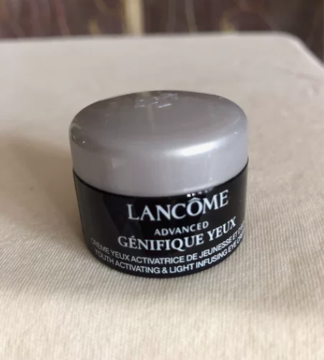 兰蔻发光眼霜5ml 买正装赠送的几个小样，...