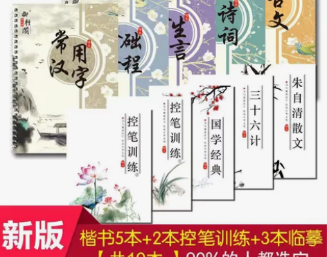 正楷练字本成年人速成楷书练习字练字帖小学生...